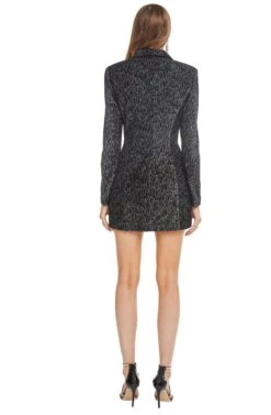 Into The Night Dress -Sun Gaia Dresses Shop ACDR100079 BLACK SPARKLE DOT 03