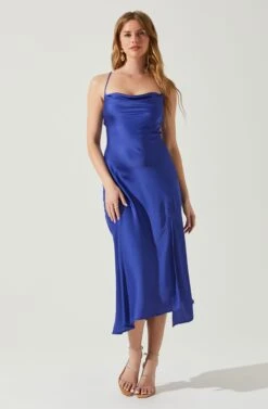 Gaia Midi Dress -Sun Gaia Dresses Shop ACDR100133S INDIGO 2