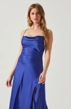 Gaia Midi Dress -Sun Gaia Dresses Shop ACDR100133S INDIGO 3