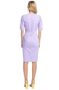 Logan Midi Dress -Sun Gaia Dresses Shop ACDR100154 LILAC 3