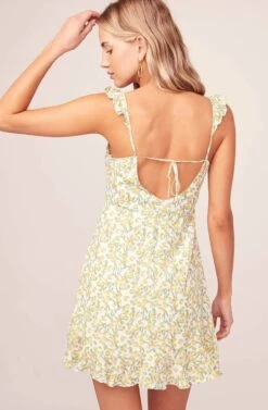 Marla Mini Dress 14 Marla Mini Dress -Sun Gaia Dresses Shop ACDR100224 LEMON DROP 5A