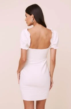 Bea Bodycon Dress -Sun Gaia Dresses Shop ACDR100244 IVORY 5