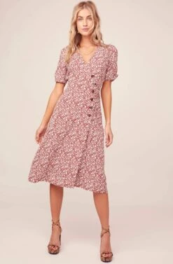 Kinsley Floral Midi Dress
