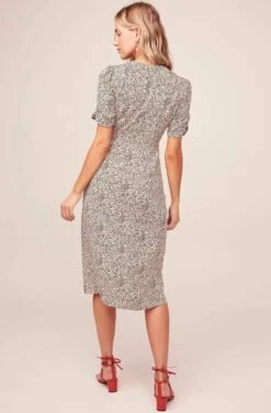 Kinsley Leopard Midi Dress -Sun Gaia Dresses Shop ACDR100342 TAUPE ANIMAL MULTI 3A 01f79906 7f0b 4b76 9eff ac0b0798d4af