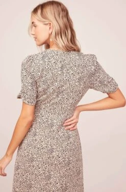 Kinsley Leopard Midi Dress -Sun Gaia Dresses Shop ACDR100342 TAUPE ANIMAL MULTI 4A 369d632f 1803 457b bdce 1e9051863d11