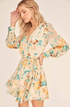 Aja Floral Mini Dress