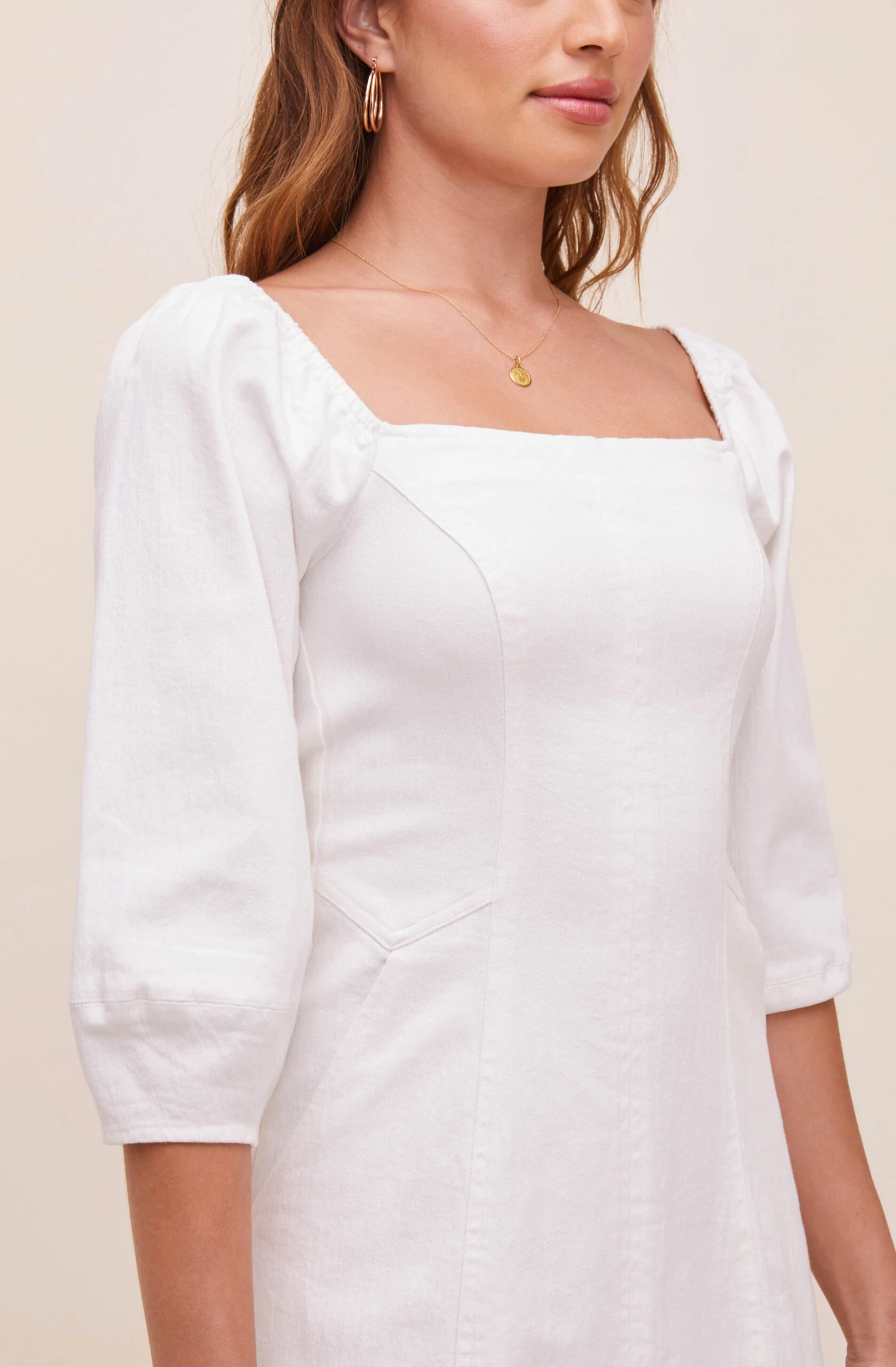 Rabia Puff Sleeve Mini Dress 6 Rabia Puff Sleeve Mini Dress - Image 4