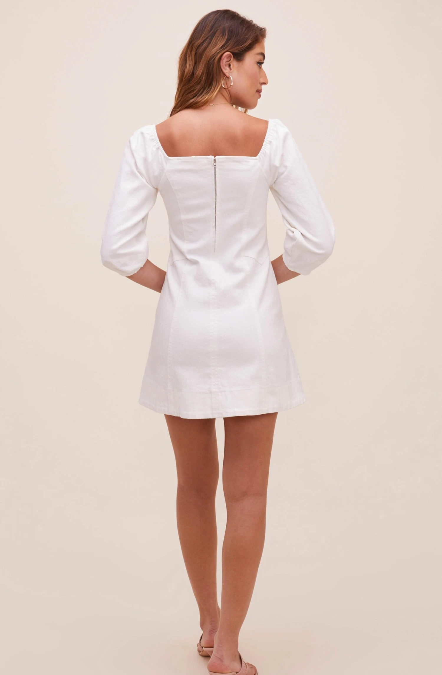Rabia Puff Sleeve Mini Dress 5 Rabia Puff Sleeve Mini Dress - Image 3