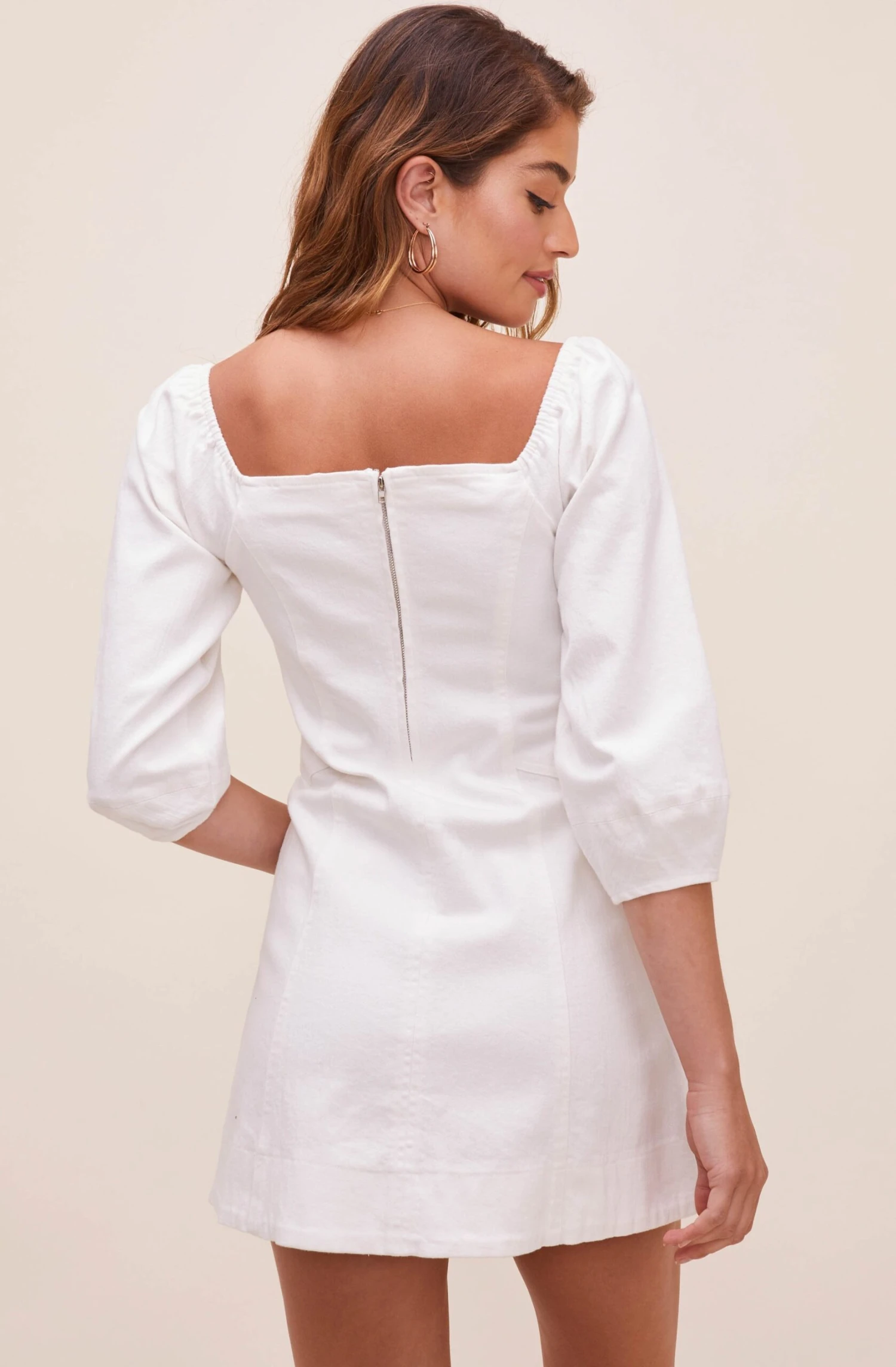 Rabia Puff Sleeve Mini Dress 8 Rabia Puff Sleeve Mini Dress - Image 6