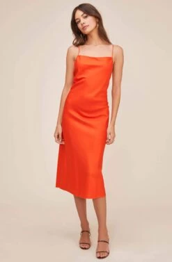 Bonita Midi Dress 32 Bonita Midi Dress -Sun Gaia Dresses Shop ACDR100576 RED 1