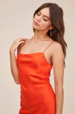 Bonita Midi Dress 33 Bonita Midi Dress -Sun Gaia Dresses Shop ACDR100576 RED 3