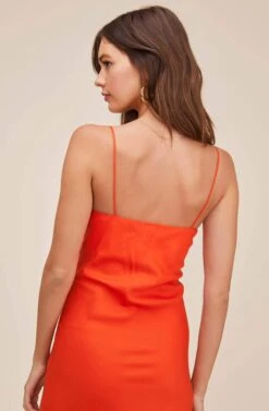 Bonita Midi Dress 37 Bonita Midi Dress -Sun Gaia Dresses Shop ACDR100576 RED 6