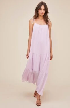 Namaste Maxi Dress -Sun Gaia Dresses Shop ACDR100587 LILAC 1