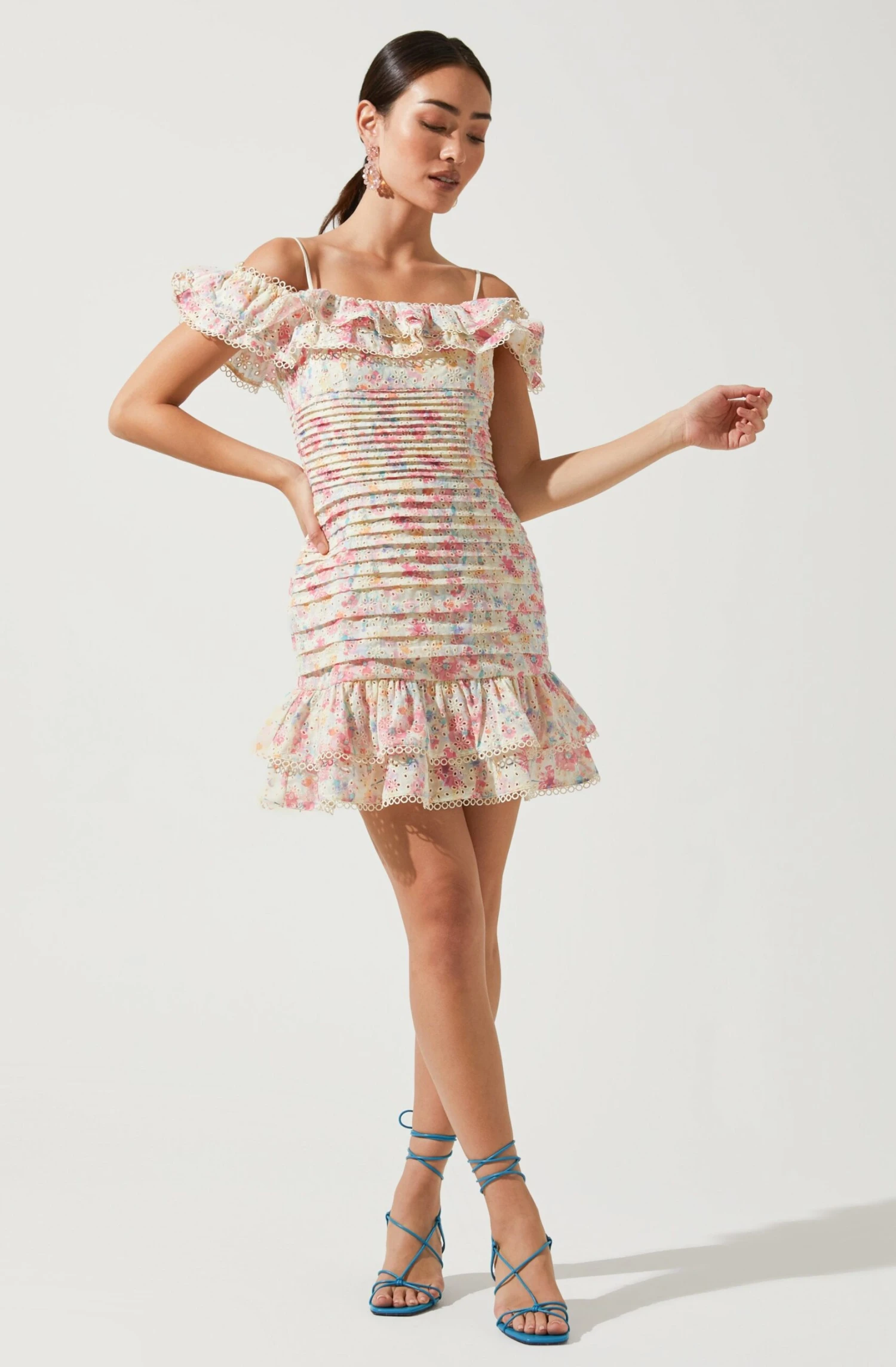 Una Ruffle Mini Dress 3 Una Ruffle Mini Dress