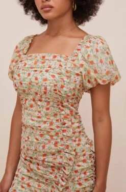 Julianna Floral Mini Dress -Sun Gaia Dresses Shop ACDR100848C GREENREDDITSY 5