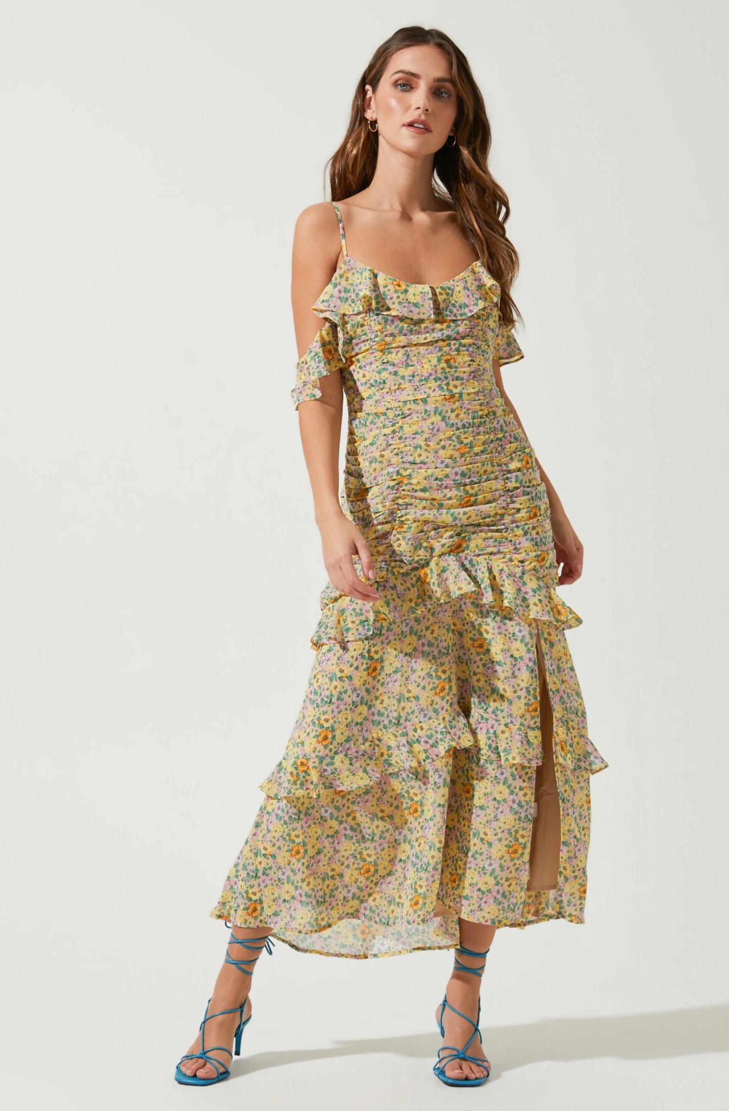 Daisy Dell Ruffle Midi Dress 3 Daisy Dell Ruffle Midi Dress