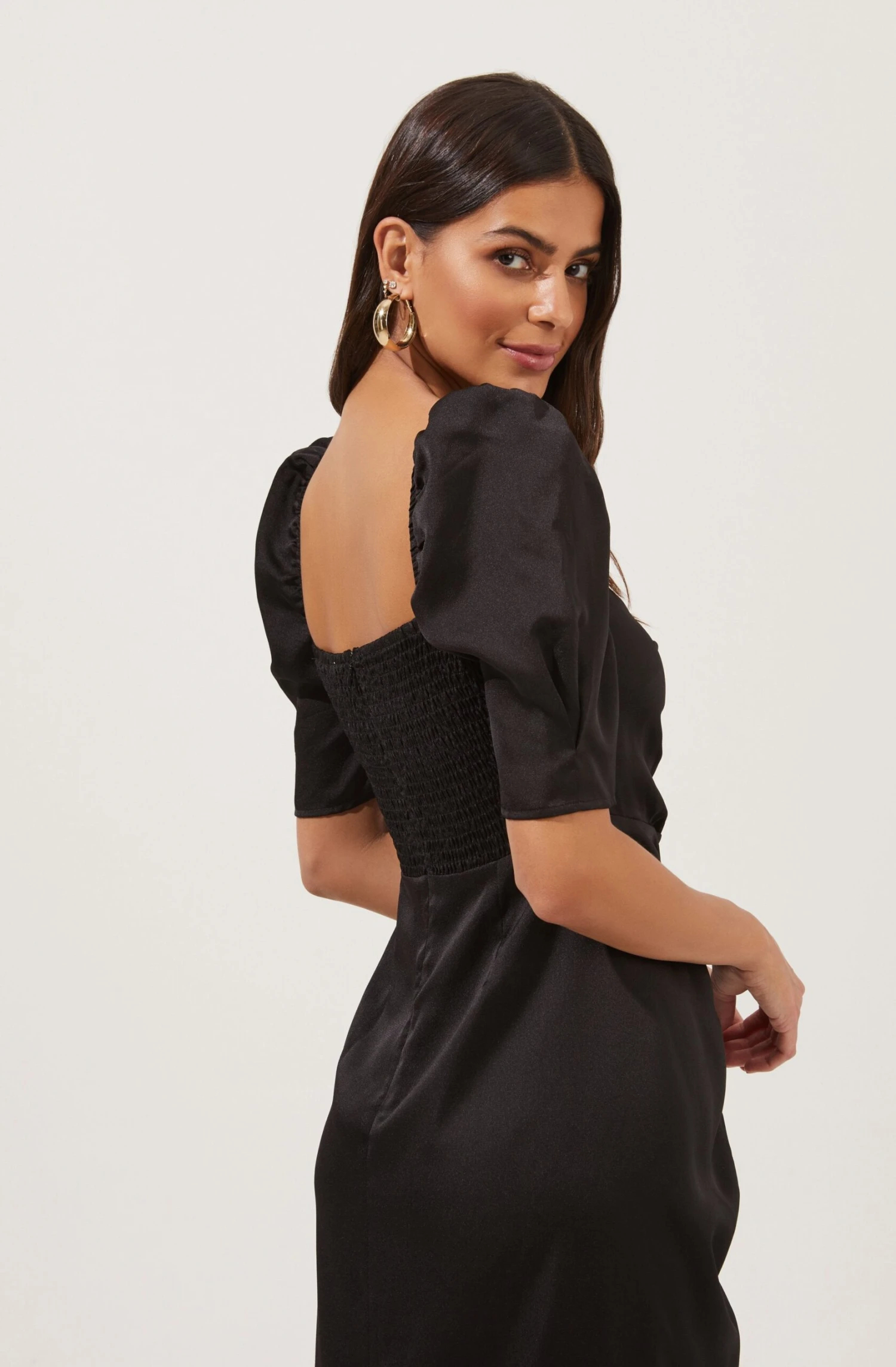 Austen Puff Sleeve Midi Dress 7 Austen Puff Sleeve Midi Dress - Image 5