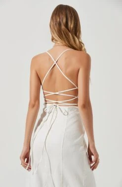 Brayden Strappy Back Midi Dress 11 Brayden Strappy Back Midi Dress -Sun Gaia Dresses Shop ACDR101175 WHITE 0915 098b6b85 0415 4d79 8c13 10ce97a5c8b2
