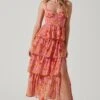 Midsummer Floral Tiered Maxi Dress
