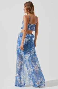 Palace Floral Cutout Ruffle Maxi Dress 24 Palace Floral Cutout Ruffle Maxi Dress -Sun Gaia Dresses Shop ACDR101252 BLUEWHITEFLORAL 0994 26c97722 4497 4946 8d5b adadabb4db4a