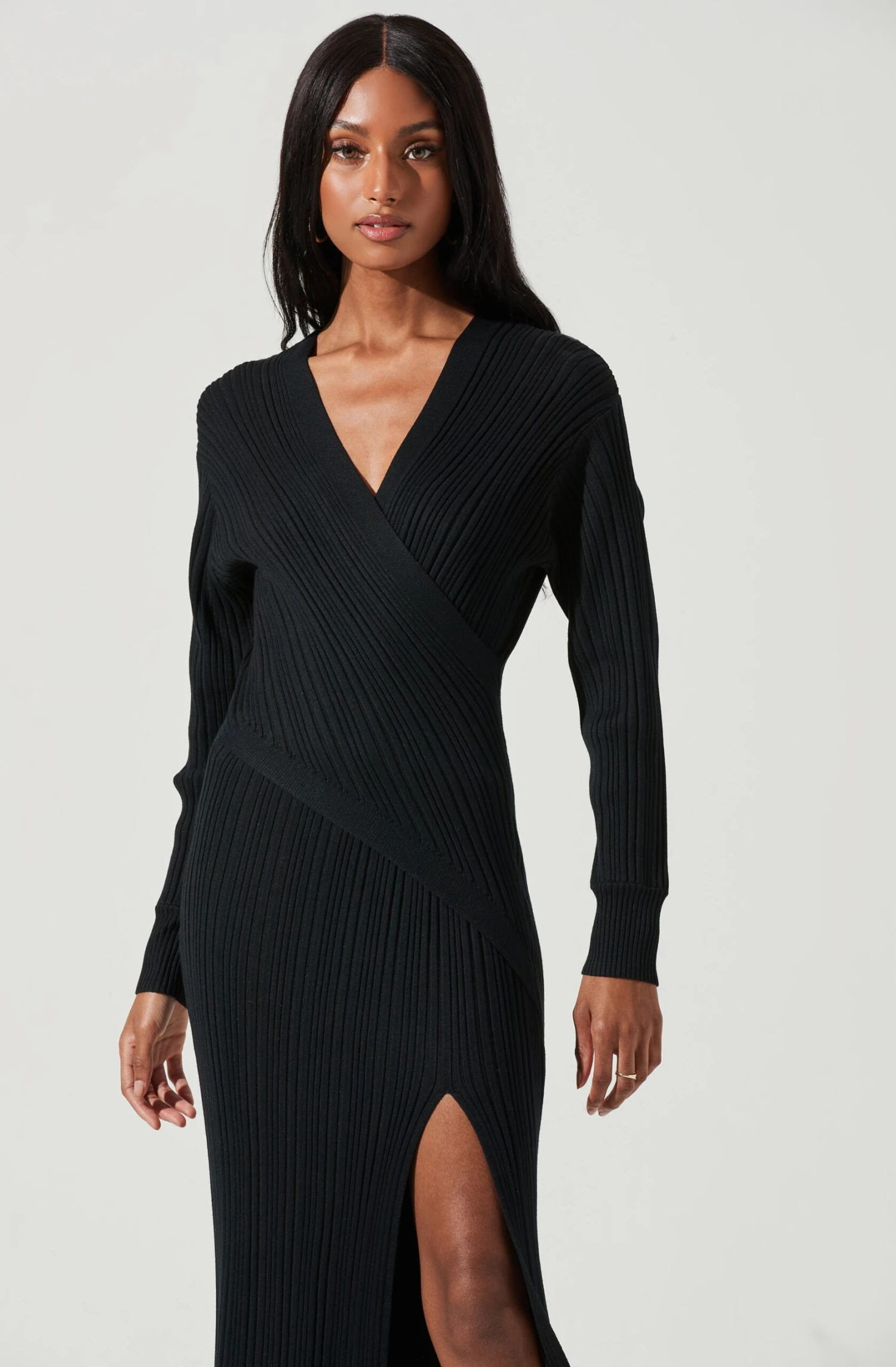 Astrid Ribbed Knit Midi Dress 4 Astrid Ribbed Knit Midi Dress - Image 2