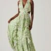 Noya Floral Cutout Maxi Dress