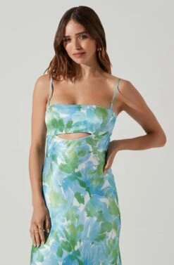Sun Gaia Dresses Shop -Sun Gaia Dresses Shop ACDR101684 GREENBLUEFLORAL 2 d2983ed9 8606 4c96 b33e 4f62d15241ae