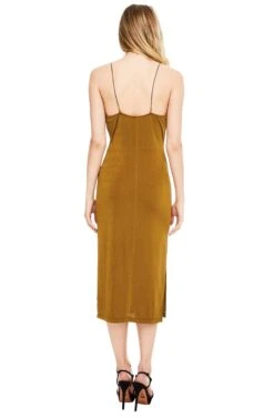 Ivana Dress -Sun Gaia Dresses Shop ACDR94774 ANTIQUE GOLD 03