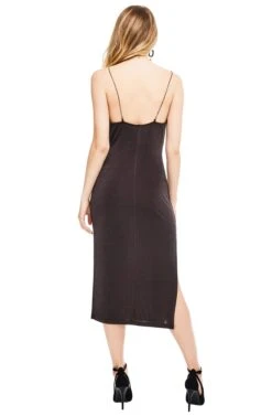 Ivana Dress -Sun Gaia Dresses Shop ACDR94774 COAL 03