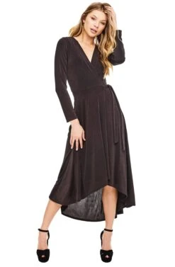 Melonie Dress -Sun Gaia Dresses Shop ACDR94875 COAL 01