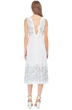 Bristol Dress -Sun Gaia Dresses Shop ACDR95032 BLUSH FLORAL BORDER 03