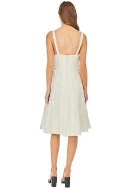 Elena Dress -Sun Gaia Dresses Shop ACDR95066 NATURAL STRIPE 03