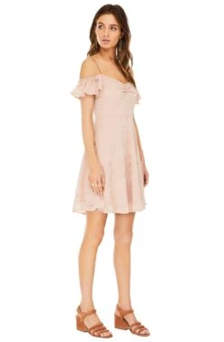Mackenzie Dress -Sun Gaia Dresses Shop ACDR95077 PALE MAUVE 02