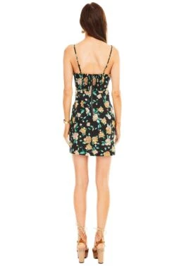 Issa Floral Dress -Sun Gaia Dresses Shop ACDR95218 BLACK MARIGOLD FLORAL 03 e8b10cae bfd9 4d01 9417 910b9867a302