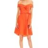 Brittany Dress -Sun Gaia Dresses Shop ACDR95235 RED ORANGE 01