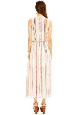 Millie Floral Midi Dress -Sun Gaia Dresses Shop ACDR95284 CREAM FLORAL STRIPE 03 27ffbcb0 cca9 4135 a18e 68dff014c254