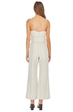 Juno Jumpsuit -Sun Gaia Dresses Shop ACP6371 NATURAL STRIPE 03