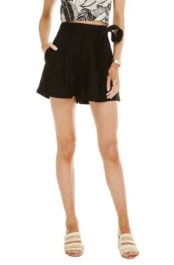 Jayden Shorts 18 Jayden Shorts -Sun Gaia Dresses Shop ACP6449B BLACK 00