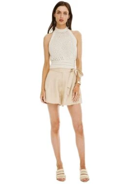 Jayden Shorts 23 Jayden Shorts -Sun Gaia Dresses Shop ACP6449B CAPPUCCINO 01