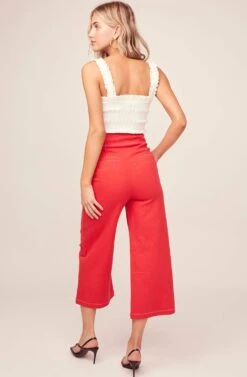 Nixon Wide Leg Pants -Sun Gaia Dresses Shop ACP7040 STRAWBERRY RED 3AA 223cdf82 9202 4719 89bb 2189ad4f220f