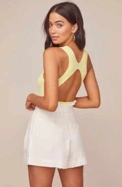 Pacific Pleated Shorts -Sun Gaia Dresses Shop ACP7113 WHITE 4