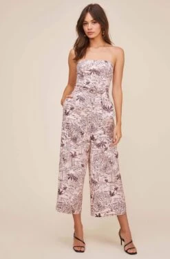 Kona Tropical Strapless Jumpsuit