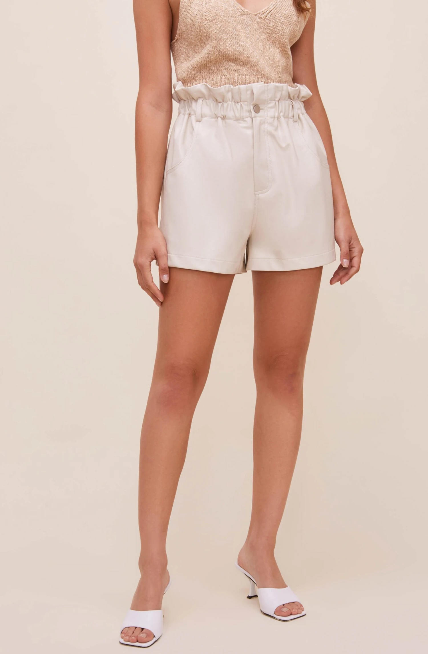 Petunia Faux Leather Shorts 6 Petunia Faux Leather Shorts - Image 4