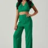 Sayla Wide Leg Pants 2 Sayla Wide Leg Pants -Sun Gaia Dresses Shop ACP7246TX GREEN 1