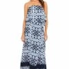 Mariel Skirt -Sun Gaia Dresses Shop ACS8019 INDIGO TIE DYE 1A