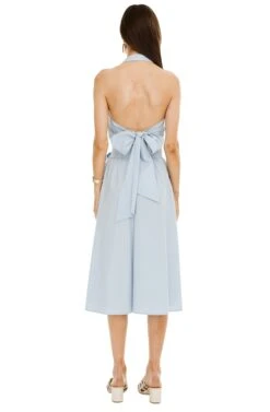 Shayla Midi Skirt -Sun Gaia Dresses Shop ACS8079 FRENCH BLUE 03