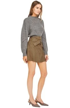 Dionne Skirt 8 Dionne Skirt -Sun Gaia Dresses Shop ACS8090 CARAMEL 02