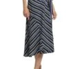 Teagan Striped Midi Skirt -Sun Gaia Dresses Shop ACS9015 PURPLE YELLOW STRIPE 00