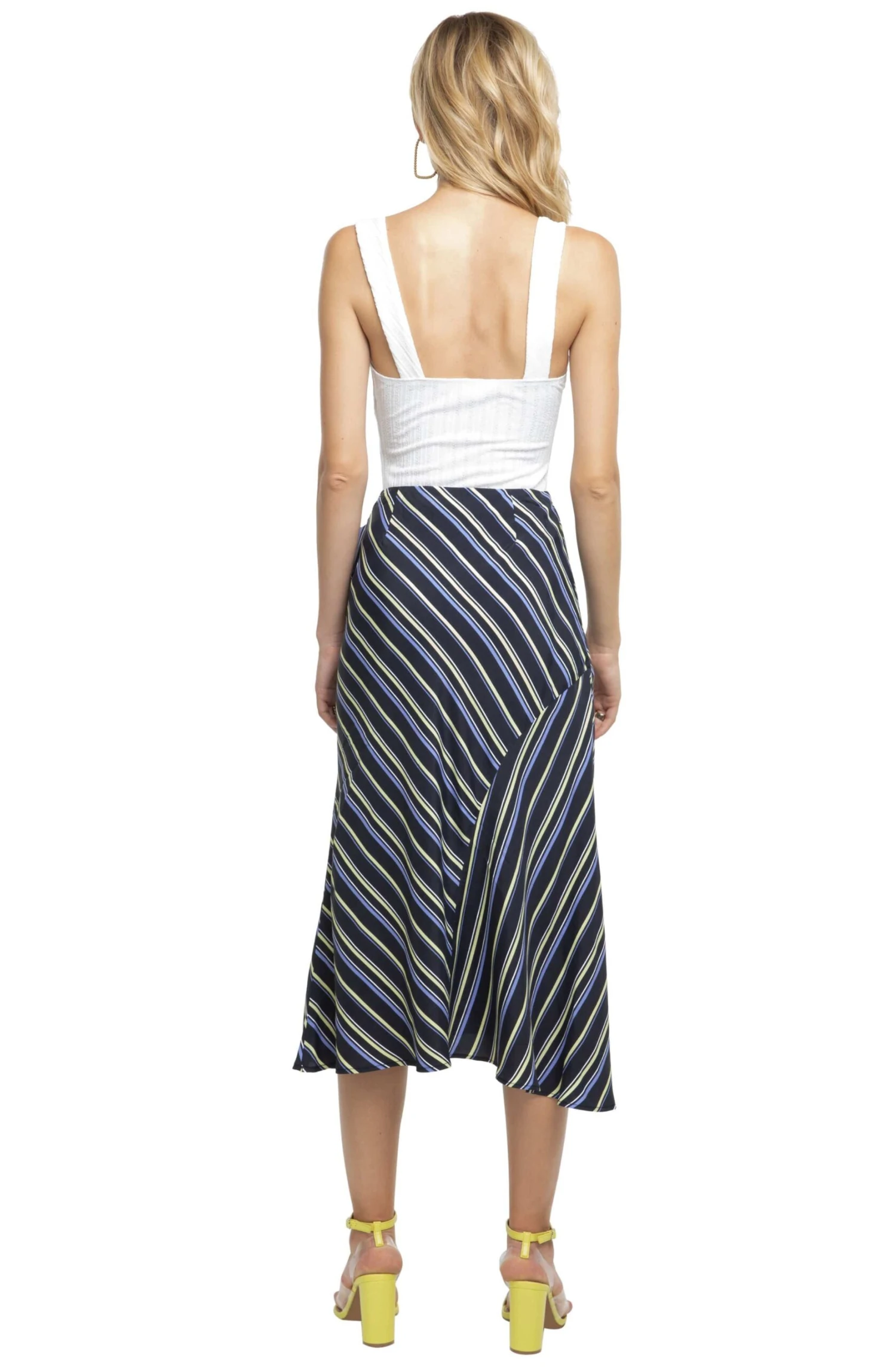 Teagan Striped Midi Skirt 6 Teagan Striped Midi Skirt - Image 4