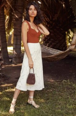 Pamela Midi Skirt -Sun Gaia Dresses Shop ACS9022B BALLET SKETCH 4